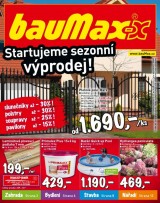 Baumax aktuln katalog, strana 1 